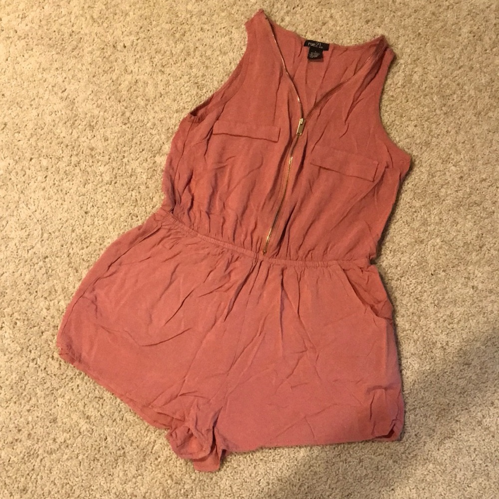 Pink jumper/romper
